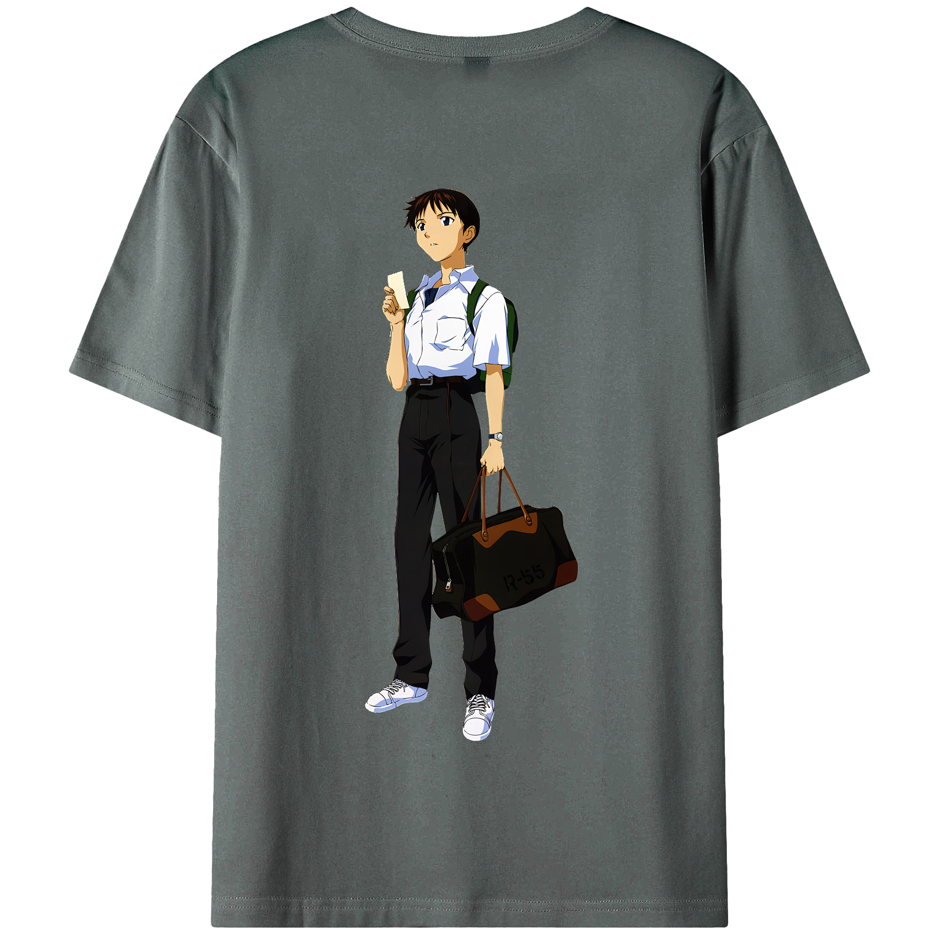 （画像用） EVA 新世紀エヴァンゲリオン 綿100％半袖Tシャツ（背面プリント）